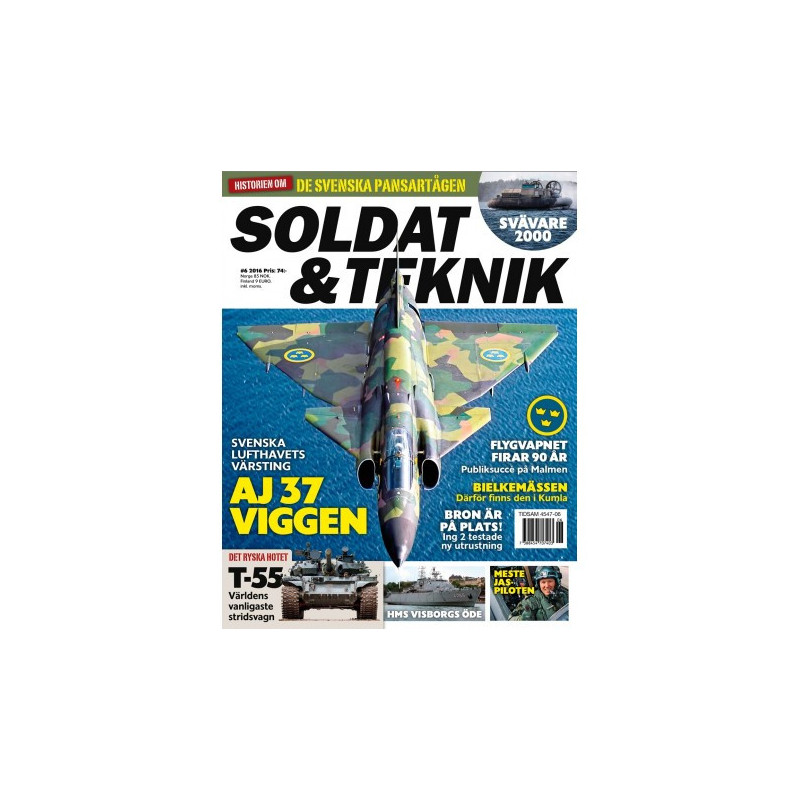 Soldat och Teknik nr 6 2016