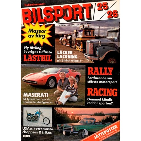 Bilsport nr 25  1979