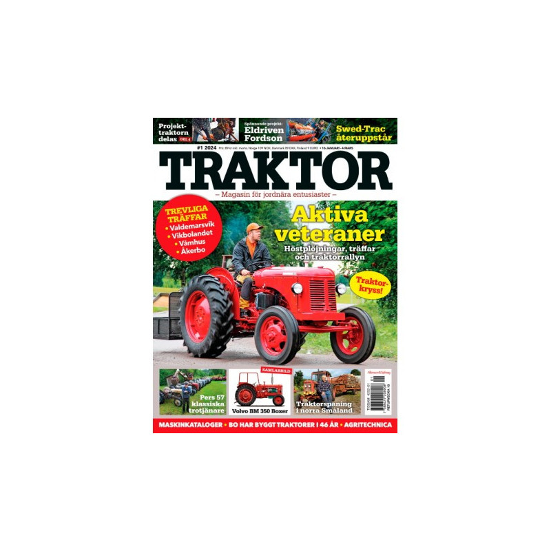 Vintererbjudande: 4 nr av Traktor