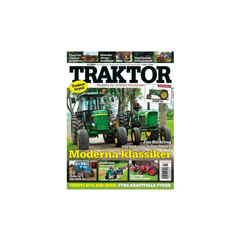 Eventerbjudande: 3 nr Traktor