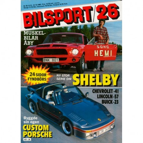 Bilsport nr 26  1983