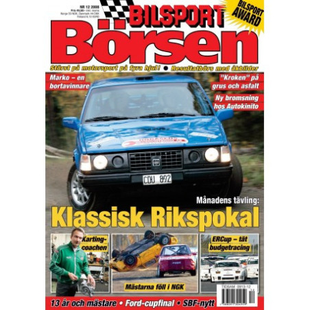 Bilsport Börsen nr 12 2008