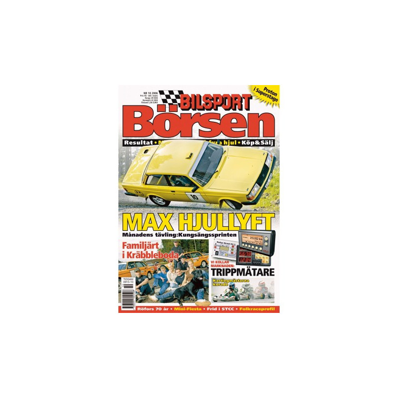 Bilsport Börsen nr 10 2006