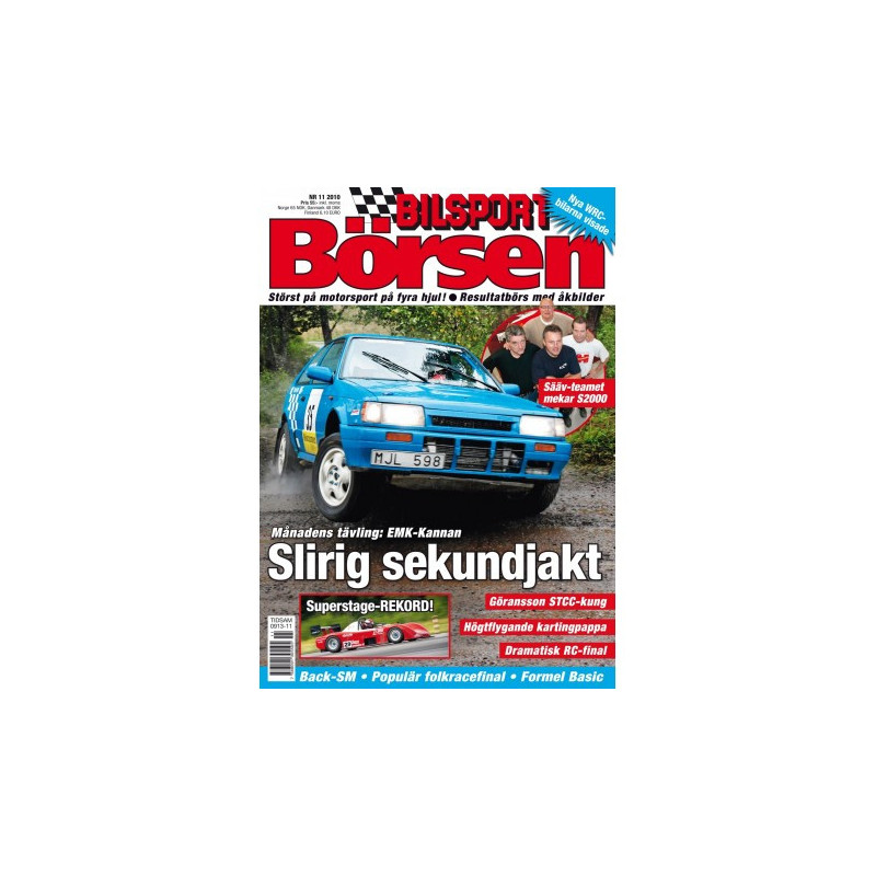 Bilsport Börsen nr 11 2010