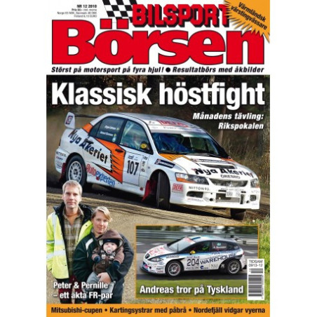 Bilsport Börsen nr 12 2010