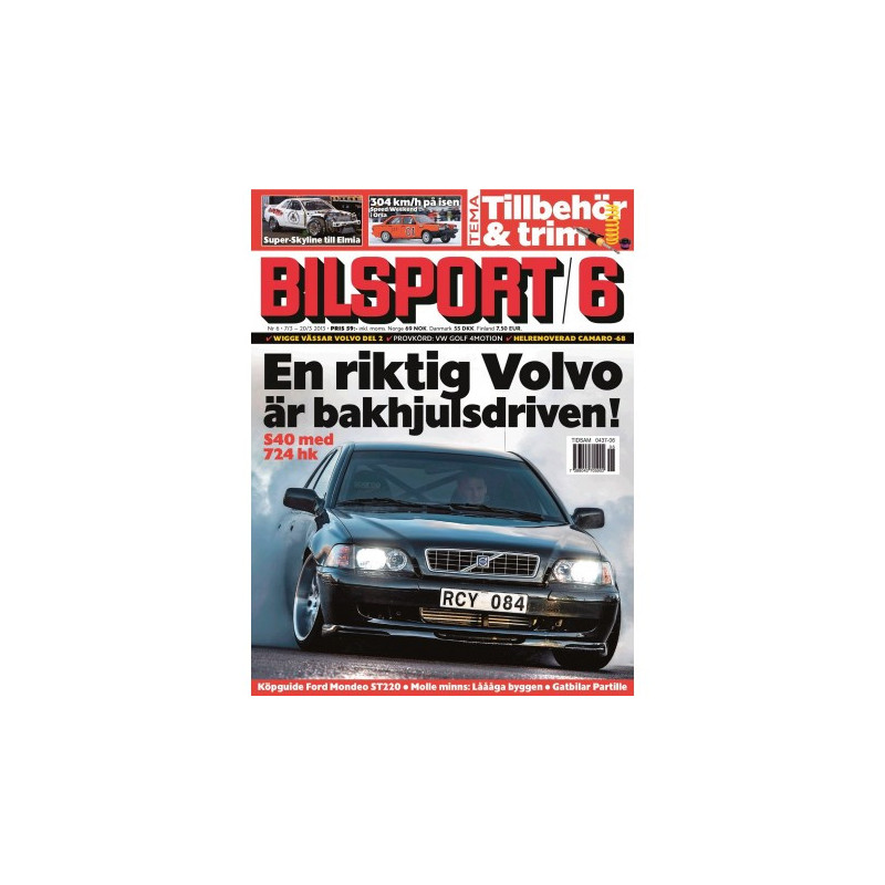 Bilsport nr 6 2013