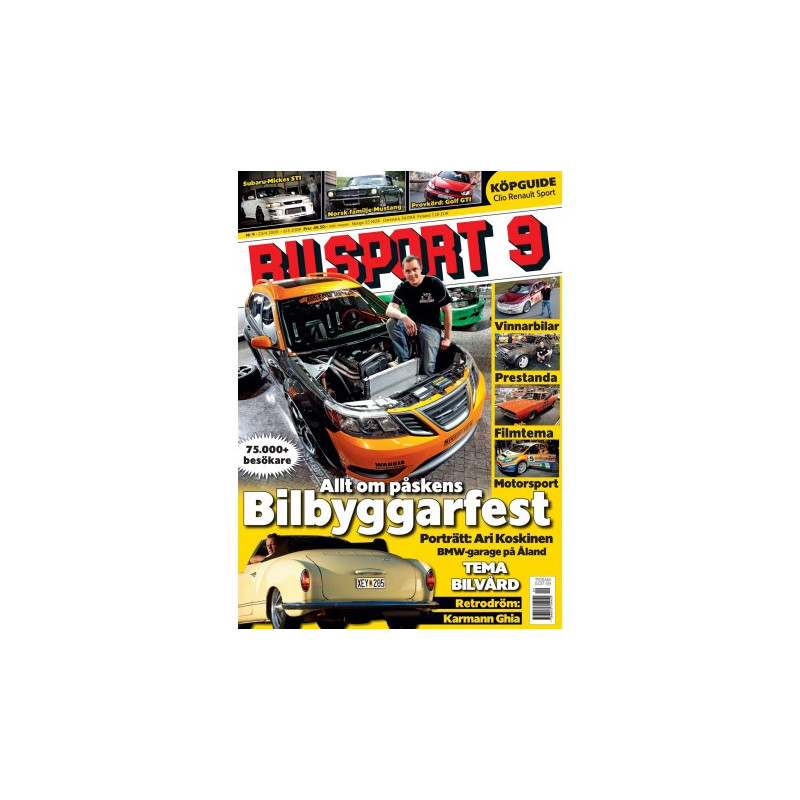 Bilsport nr 9 2009